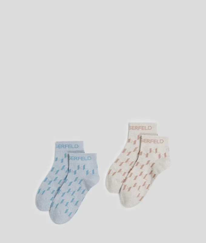 K/MONOGRAM SHORT SOCKS – 2ER-PACK K/MONOGRAM SHORT SOCKS – 2ER-PACK