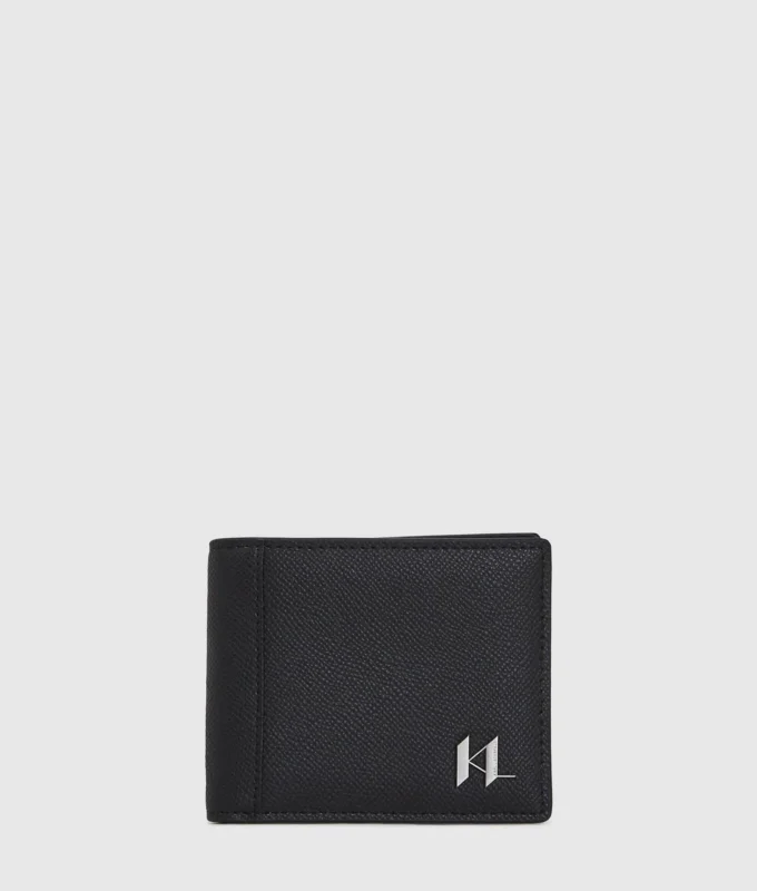 K/Monogramm-Lederbrieftasche K/Monogramm-Lederbrieftasche