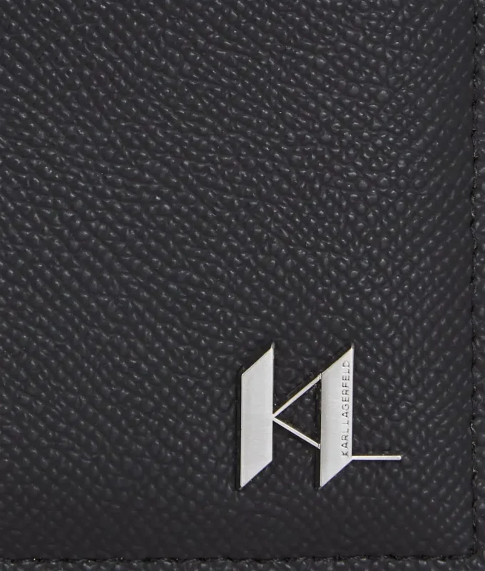 K/Monogramm-Lederbrieftasche K/Monogramm-Lederbrieftasche
