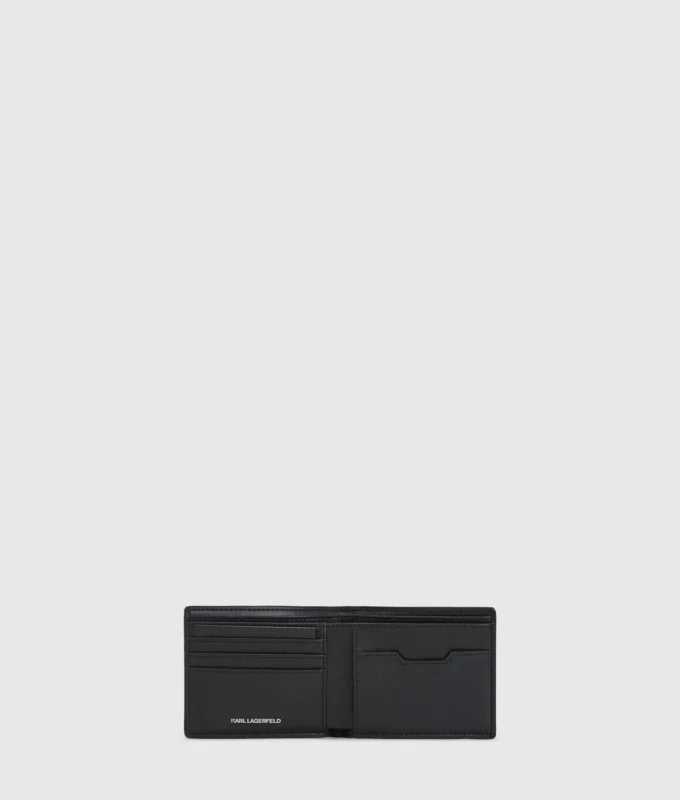 K/Monogramm-Lederbrieftasche K/Monogramm-Lederbrieftasche