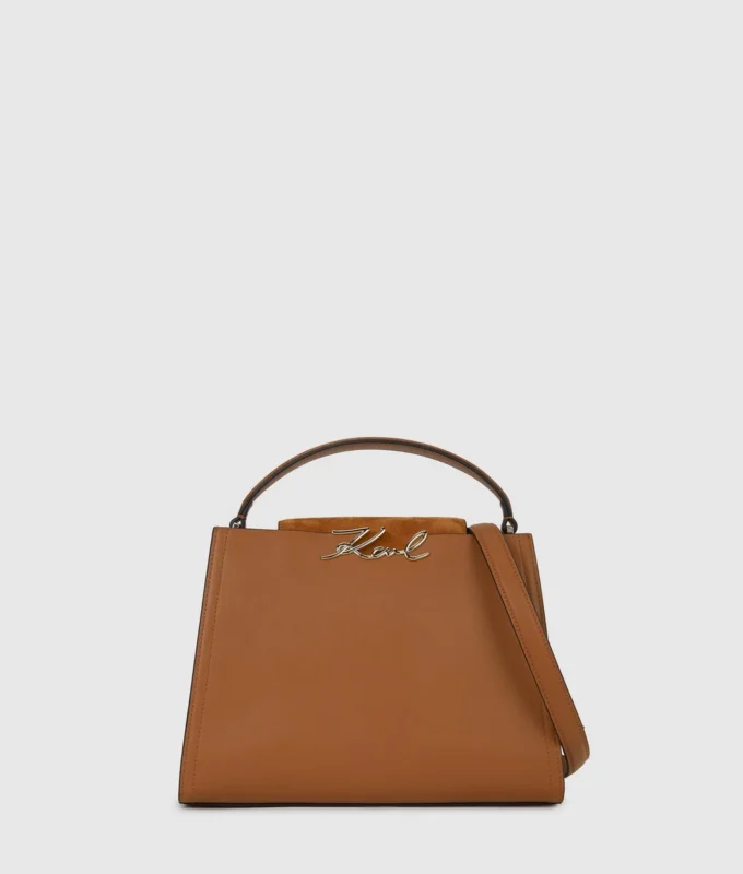 K/Signature Handtasche aus Wildleder K/Signature Handtasche aus Wildleder