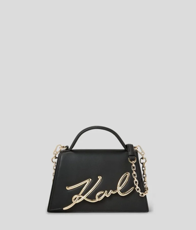 K/SIGNATURE MEDIUM CROSSBODY BAG