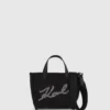 K/Signature Mini-Shopper mit Strasssteinen K/Signature Mini-Shopper mit Strasssteinen
