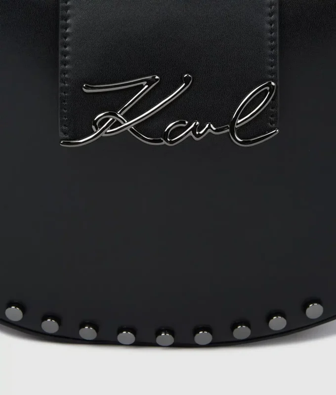 K/Signature Moon Bag mit Nieten K/Signature Moon Bag mit Nieten