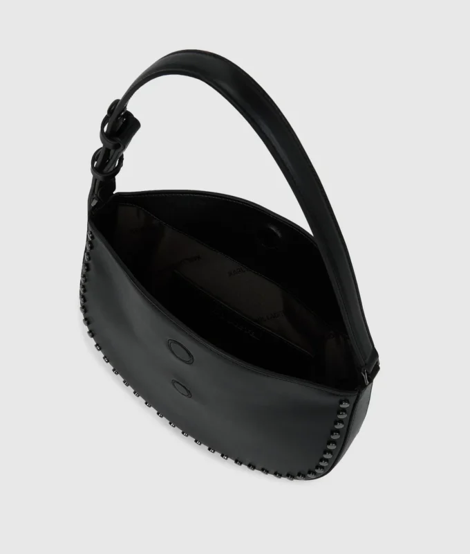K/Signature Moon Bag mit Nieten K/Signature Moon Bag mit Nieten