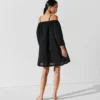 K/SIGNATURE OFF-SHOULDER BEACH DRESS