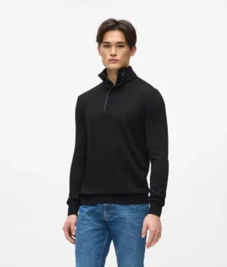 Kameo-Pullover mit halbem Reißverschluss