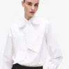 Karl DNA-Bluse mit Schleifendetail
