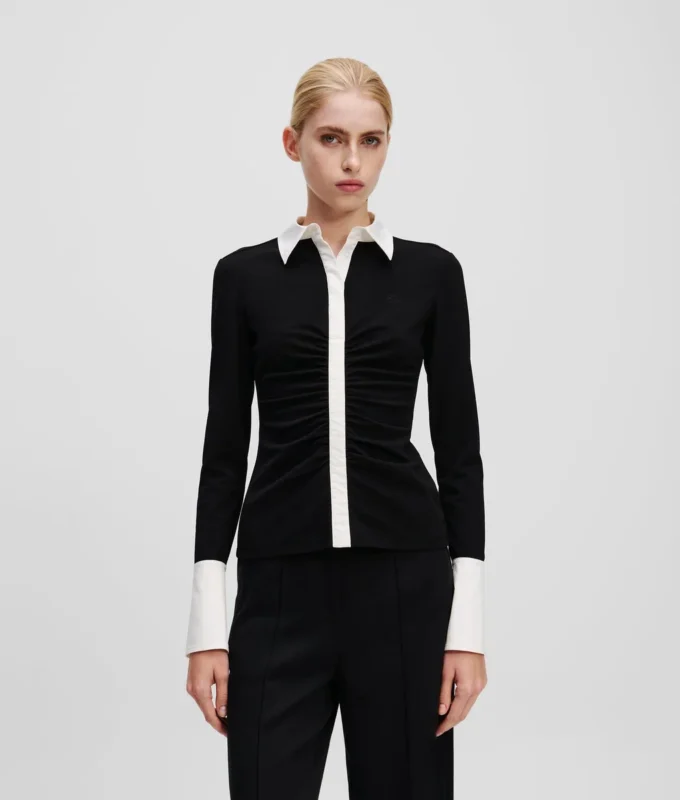 KARL ESSENTIAL LANGÄRMELIGES POLOSHIRT KARL ESSENTIAL LANGÄRMELIGES POLOSHIRT
