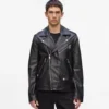 KARL ESSENTIAL LEDERJACKE