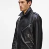 KARL ESSENTIAL LEDERJACKE