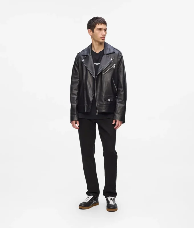 KARL ESSENTIAL LEDERJACKE