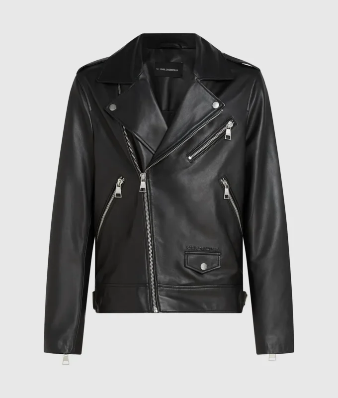KARL ESSENTIAL LEDERJACKE
