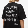 Karl-Zitat-T-Shirt-Kleid Karl-Zitat-T-Shirt-Kleid