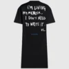 Karl-Zitat-T-Shirt-Kleid Karl-Zitat-T-Shirt-Kleid