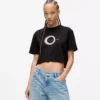 Kastiges T-Shirt mit Eclipse-Logo