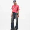 Kastiges T-Shirt mit Eclipse-Logo