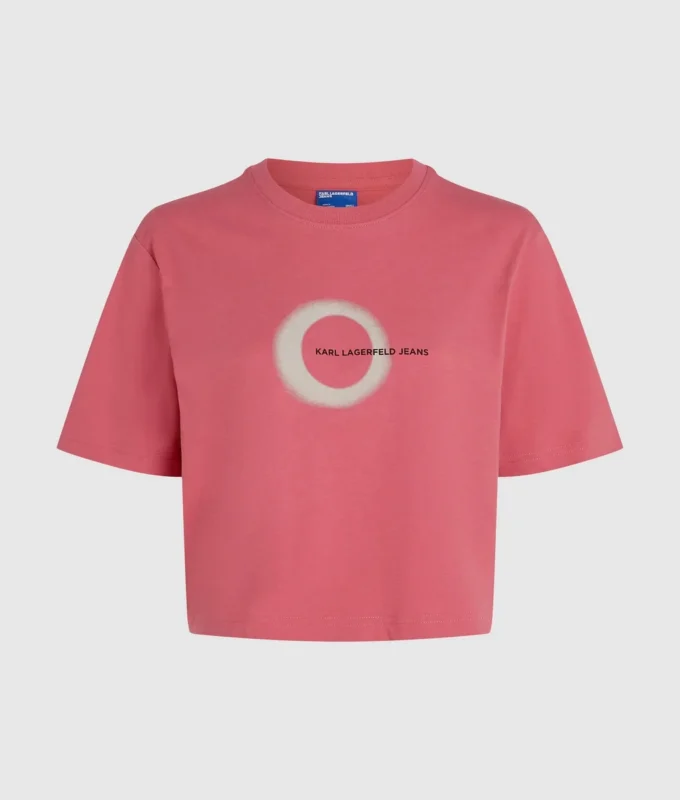 Kastiges T-Shirt mit Eclipse-Logo