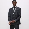 KL Studio Blazer mit kontrastierenden Paspeln