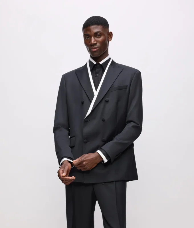 KL Studio Blazer mit kontrastierenden Paspeln