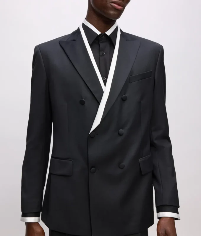 KL Studio Blazer mit kontrastierenden Paspeln