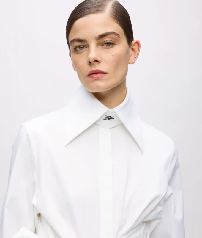 KL Studio Bluse mit Schleifendetail KL Studio Bluse mit Schleifendetail
