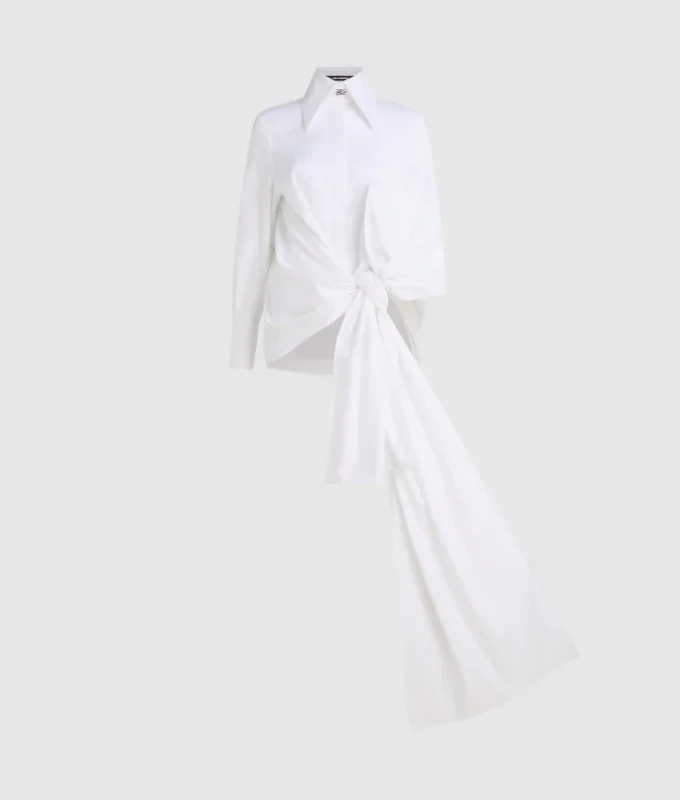 KL Studio Bluse mit Schleifendetail KL Studio Bluse mit Schleifendetail