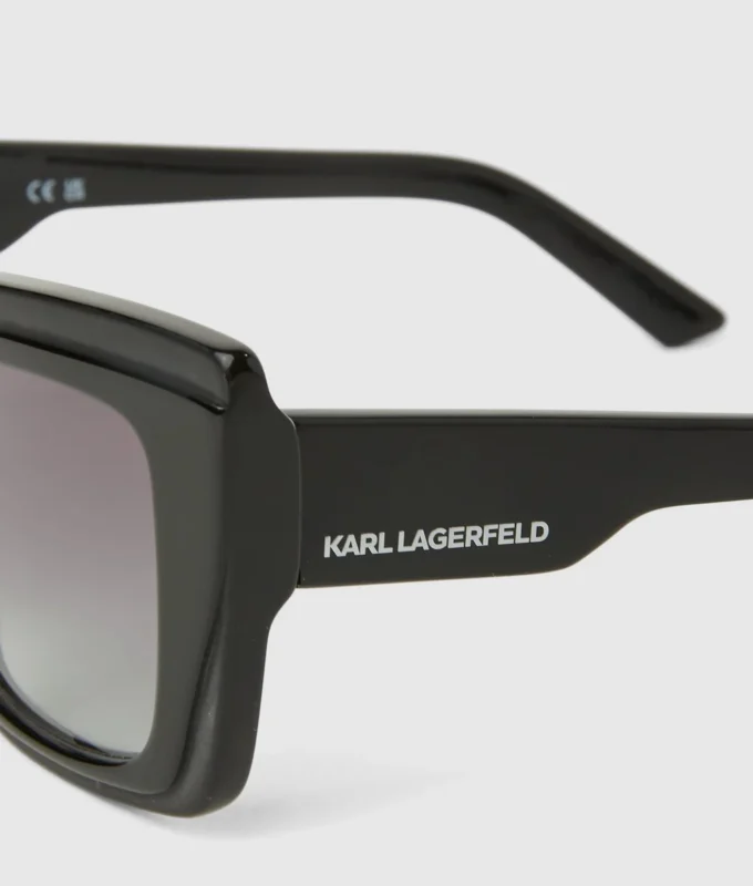 Klobige Logo-Sonnenbrille