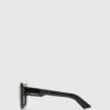 Klobige Logo-Sonnenbrille