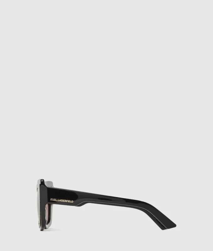 Klobige Logo-Sonnenbrille