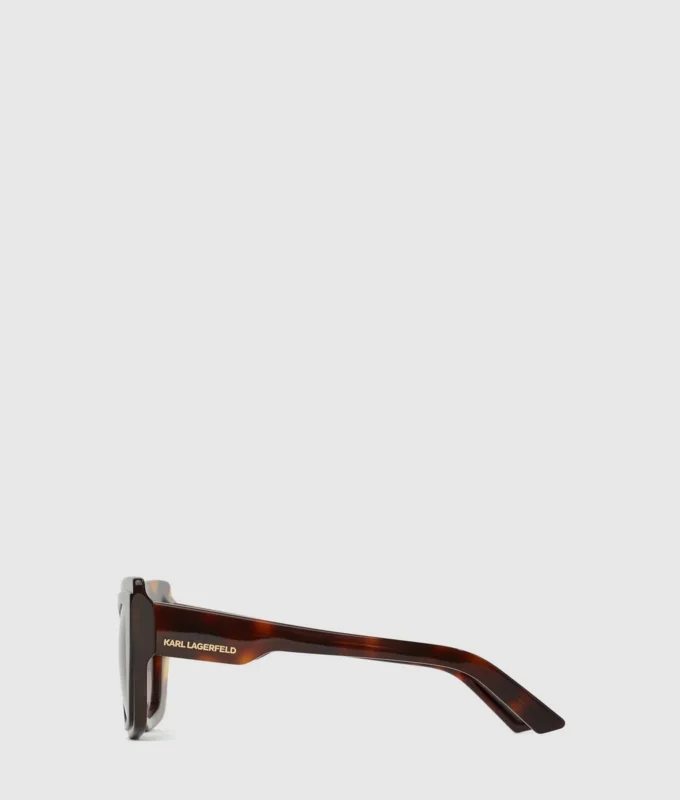 Klobige Logo-Sonnenbrille