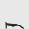 Klobige Logo-Sonnenbrille