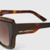 Klobige Logo-Sonnenbrille