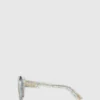 Klobige Logo-Sonnenbrille