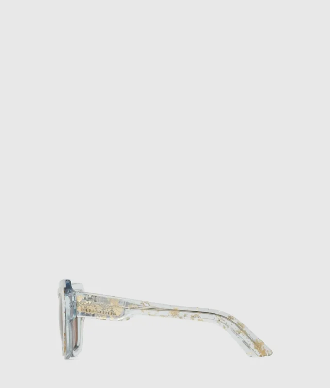 Klobige Logo-Sonnenbrille