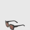 Klobige Logo-Sonnenbrille