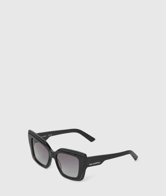 Klobige Logo-Sonnenbrille