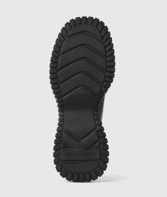 Kreeper-Stiefel mit Keilabsatz in Wadenlänge