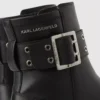 Kreeper-Stiefel mit Keilabsatz in Wadenlänge