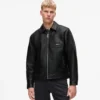 Kunstlederjacke