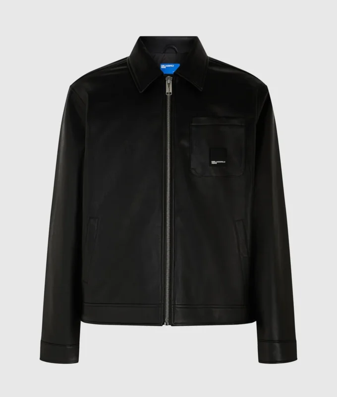 Kunstlederjacke