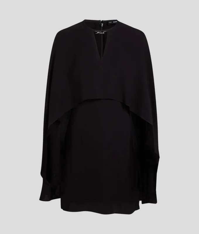 KURZES CAPE-KLEID KURZES CAPE-KLEID