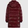Lange Pufferjacke mit Perlmuttglanz Lange Pufferjacke mit Perlmuttglanz