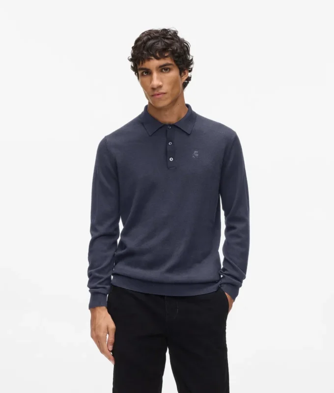 Langärmeliges Poloshirt Langärmeliges Poloshirt