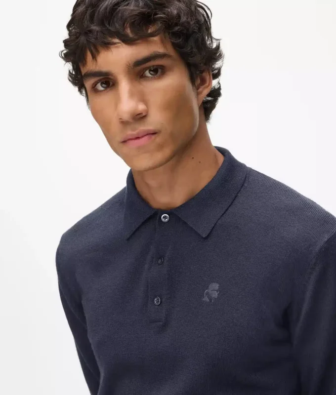 Langärmeliges Poloshirt Langärmeliges Poloshirt
