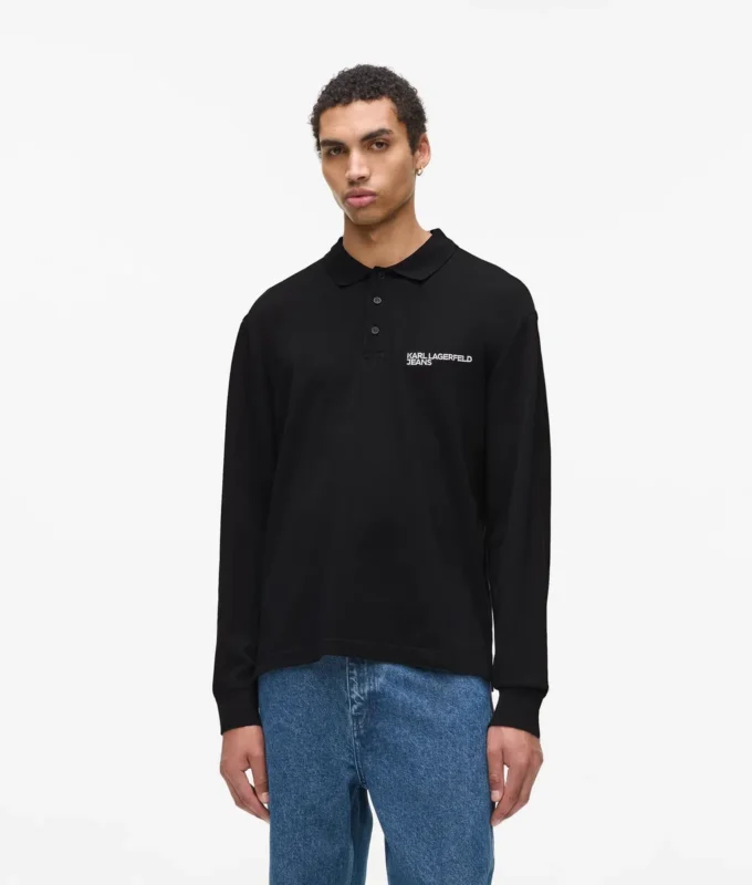 Langärmliges Poloshirt Langärmliges Poloshirt