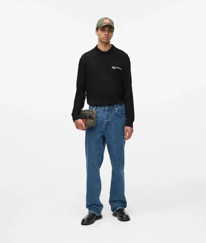Langärmliges Poloshirt Langärmliges Poloshirt