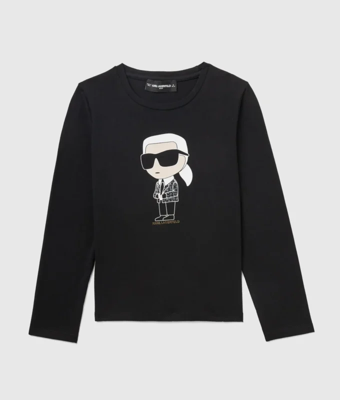 Langärmliges T-Shirt „Ikon” für Mädchen Langärmliges T-Shirt „Ikon” für Mädchen