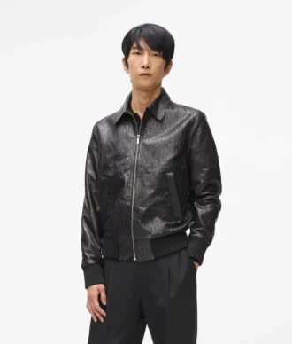 Lederblouson