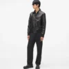 Lederblouson